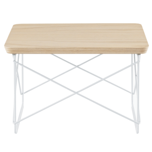 Eames wire table White ash & Blanco Custom